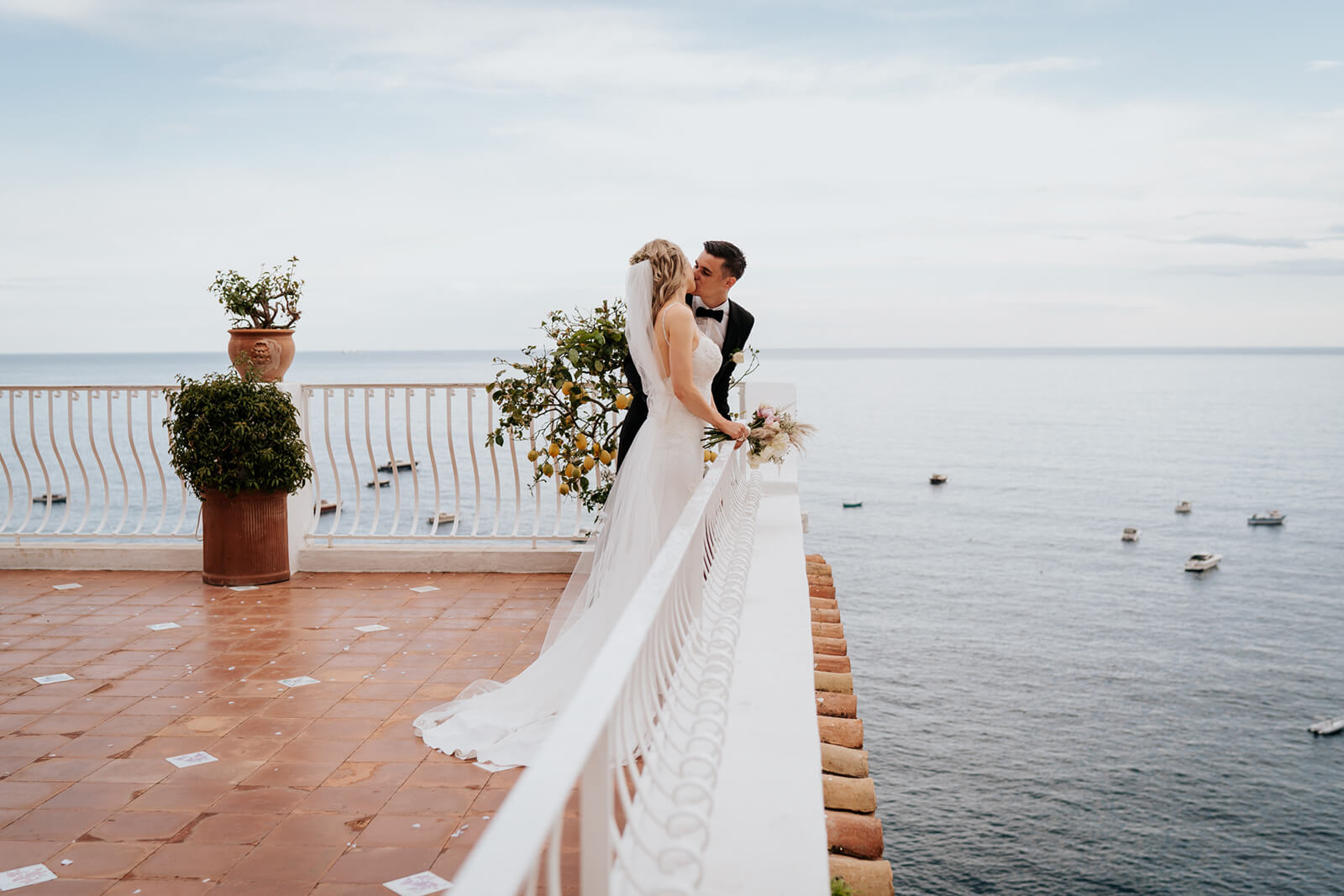 Wedding Couple at Marincanto Positano