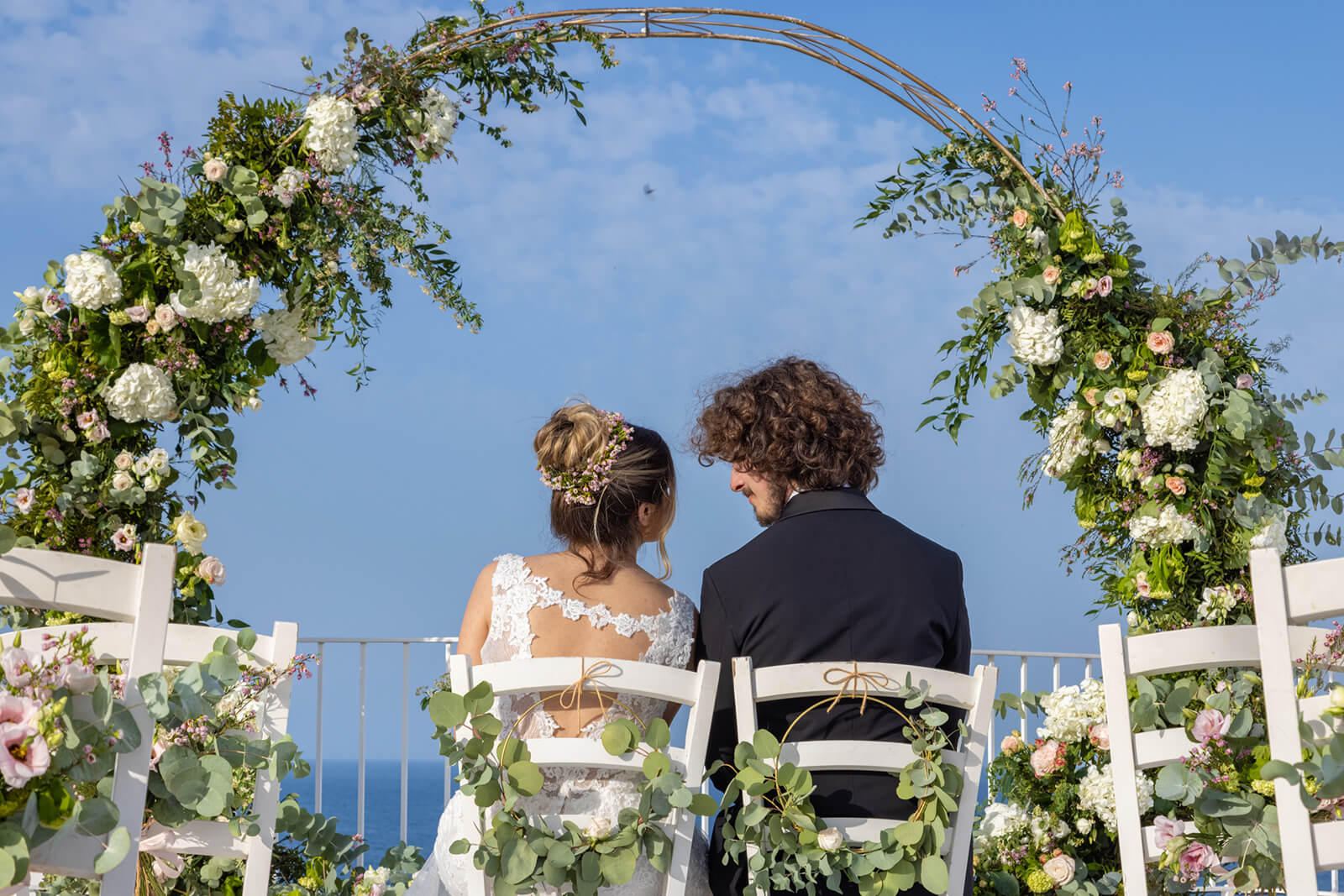Wedding Archway of Flowers