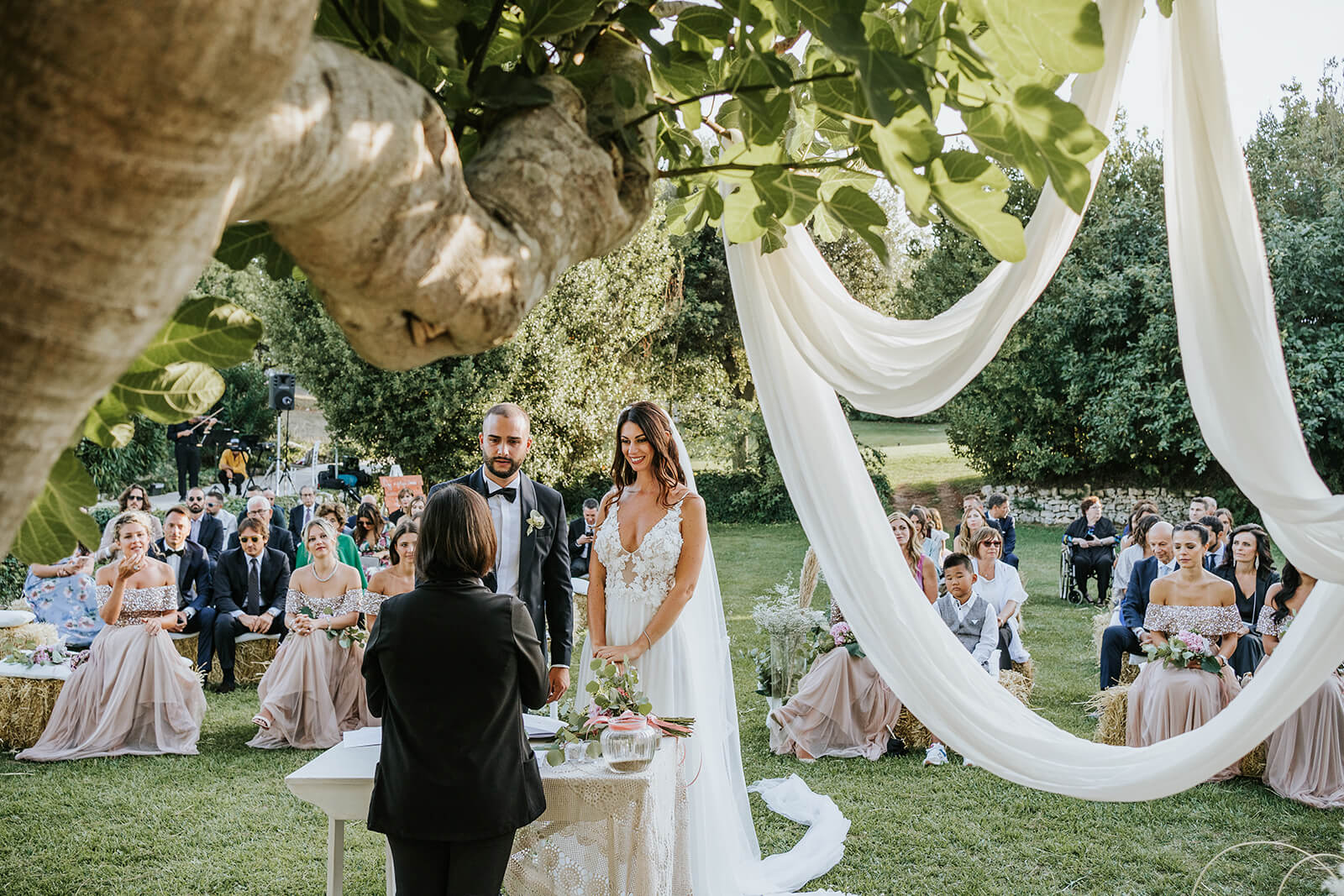 Civil Wedding Rites in Apulian Masseria